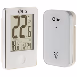 Description générale Le thermomètre avec capteur extérieur sans fil Otio est un appareil moderne et pratique qui vous permet  ...