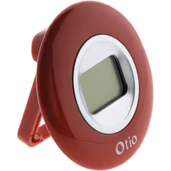 Thermomètre d'intérieur Bordeaux écran lcd Otio