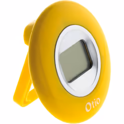 Thermomètre d'intérieur - Jaune foncé - écran lcd Otio