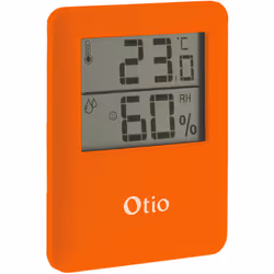 Caractéristiques du thermomètre hygromètre magnétique - Otio Modèle : thermomètre hygromètre Avec un écran LCD Fixation magné ...