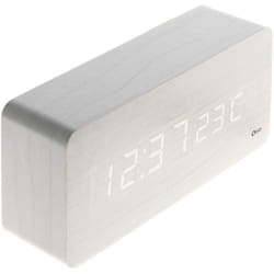 Otio - Thermomètre cube affichage invisible - rectangulaire - Blanc