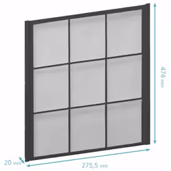 Conditionnement : 1 filtre Dimensions (mm) : 474x275.5x20 Conseil d'entretienLe filtre permet une filtration de l'air entrant ...