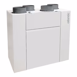 Description générale La VMC double flux Optimocosy Access d'Atlantic est une centrale de ventilation haut rendement, idéale p ...