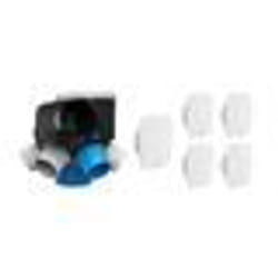 VMC simple flux autoréglable intelligente kit Autocosy IH - Blanc - Simple flux - 115 mm - Sanitaire