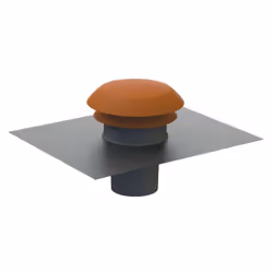 Description générale Le chapeau de toiture CPR 125 R est un accessoire conçu pour le rejet d'air vicié en toiture. Fabriqué e ...