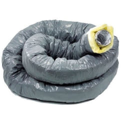 Conduit souple aluminium calorifuge diamètre 80 épaisseur 50 T82ALUCR50