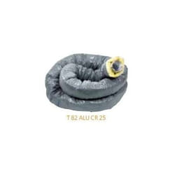 Conduit souple aluminium calorifuge diamètre 80 épaisseur 25 T82ALUCR25
