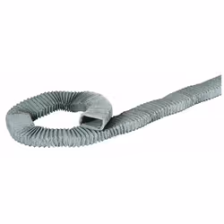 Conduit souple pvc rectangulaire renforce section 100x40  6 ml