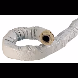 Gaine VMC souple pvc isolée 25mm Ø80 mm 10 mêtres Atlantic - Ø80 longueur : 10 mêtres