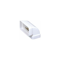 Atlantic - coude vertical rectangulaire - 55 x 110 mm 460002