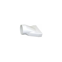 Conduits rigides plastiques pour vmc pavillonnaire mixte droit  55X220X125