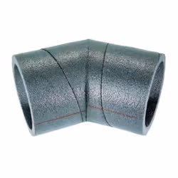 Coude 45° 160 PE CR - Atlantic - 461003 - Réseau semi-rigide Clip & Go - Qualité dair optimale