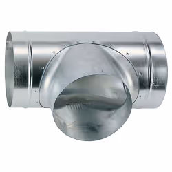 Té galva pour ventilation - LEGRAND - 80mm - raccordement de gaines - distribution dair