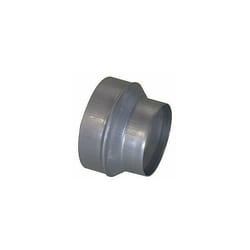 Atlantic - Réduction galva 200-125mm pour récuperateur d'air chaud de cheminée