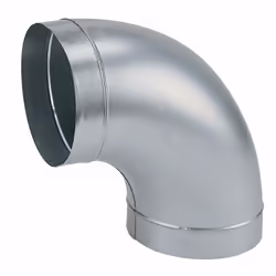 Coude de déviation à 90° des conduits de ventilation.