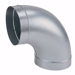 Coude de déviation à 90° des conduits de ventilation.