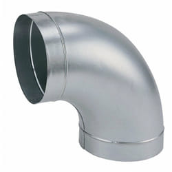 Atlantic - Coude galva c 90° sans joint d200 523523