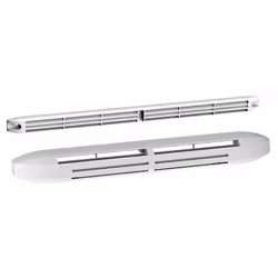 EH 5/45 +RA+ G-39BL - ENT.D'AIR HYGRO. ACOUST. 5/45+RALLONGE+GRILLE - 39DB BLANC