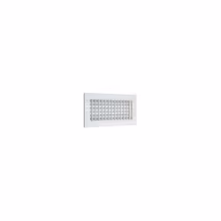 Grille de soufflage double déflexion ABS à ailettes mobiles Coloris : RAL 9010 Fixation par clips à friction
