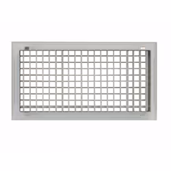 Grille acier double déflexion