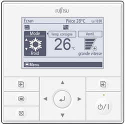 Atlantic - Télécommande filaire hebdomadaire uty-rvnym