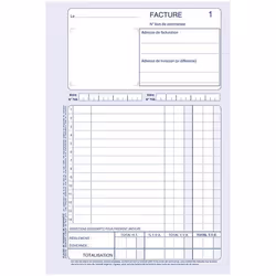 ELVE 2122 livre d'administration Vert A5 50 feuilles