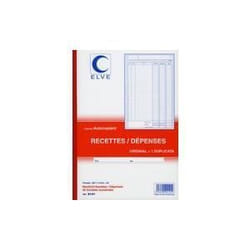 ELVE Manifold autocopiant Recettes / Dépenses5…