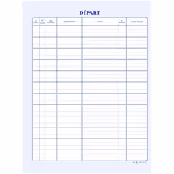 LEBON & VERNAY SP520 livre d'administration Vert 150 feuilles