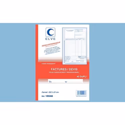 ELVE 19548, 200 feuilles, A4, 57 g/m², Blanc, 210 mm, 297 mm