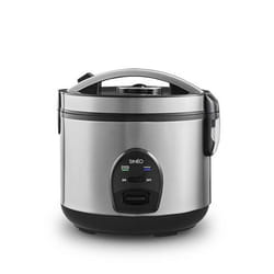 Simeo CRM230 cuiseur à riz 3 L 500 W Graphite, Acier inoxydable