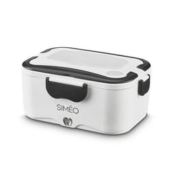 Simeo LBE210 Récipient de cuisson électrique 35 W 1,5 L Noir, Blanc Adulte