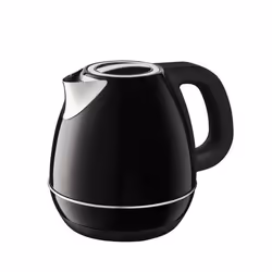Simeo BVI170, 1,2 L, 1850 W, Noir, Acier inoxydable, Thermostat réglable, Indicateur de niveau d'eau
