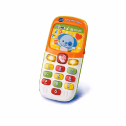 VTech Baby Smartphone Bilingue, 0,5 an(s), Batteries requises, AAA, Plastique, Multicolore