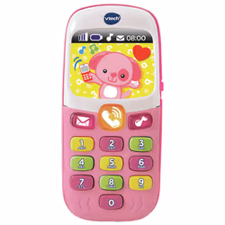 VTech Baby smartphone bilingue rose, 3 an(s), AAA, 48 mm, 132 mm, 193 mm, 150 g