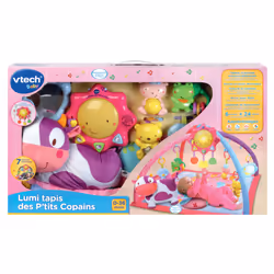 VTech LUMI TAPIS DES P'TITS COPAINS ROSE