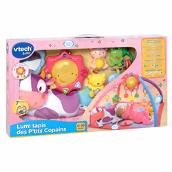 VTech LUMI TAPIS DES P'TITS COPAINS ROSE