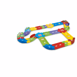 VTech Toet Toet Auto's Wegdelen Deluxe, Piste de véhicules de jeu, 1 an(s), Plastique, Multicolore