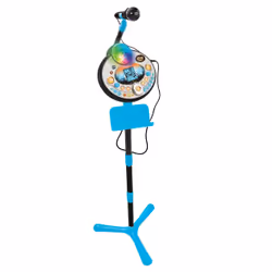 VTech Kidi Superstar Lightshow Noir, 4 an(s), Sonore, Fonction vocale, Batteries requises, AA, Plastique