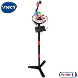 Micro Karaoké - VTech - Kidi SuperStar LightShow - Noir - Effets de lumière - Magic Voice