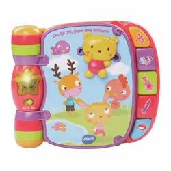 VTech Do, Ré, Mi super livre enchanté rose