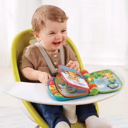 VTech Baby SUPER LIVRE ENCHANTÉ DES LOULOUS (BLEU) - Vue supplémentaire 4