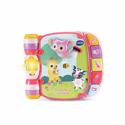 VTech Baby SUPER LIVRE ENCHANTÉ DES LOULOUS (ROSE), 0,5 an(s), AAA, Plastique, Multicolore