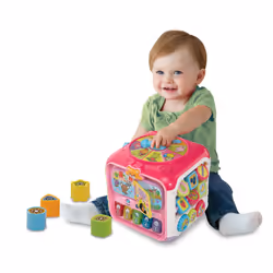 VTech Baby Activiteiten Kubus roze