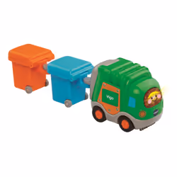 VTech Toet Toet Auto's Vigo Vuilniswagen, 1 an(s), Sonore, Fonction vocale, AAA, Synthétique, Multicolore