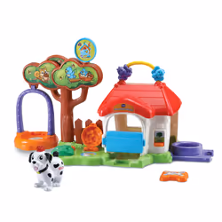 VTech Tut Tut Animo - P'tite Cabane À Surprises (+ Zinzin, Le Chien Coquin), 1 an(s), Plastique, Multicolore