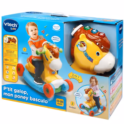 VTech P'tit Galop, mon poney basculo Animal à enfourcher - Vue supplémentaire 4
