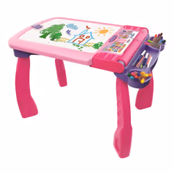 VTech DigiArt Magi chevalet interactif 3 en 1 rose