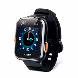 VTech KIDIZOOM SMARTWATCH DX2 NOIRE, Smartwatch pour enfant, 5 an(s), 100 g, Multicolore