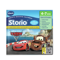 VTech Jeu Storio Cars 2
