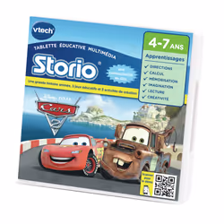 VTech Jeu Storio Cars 2